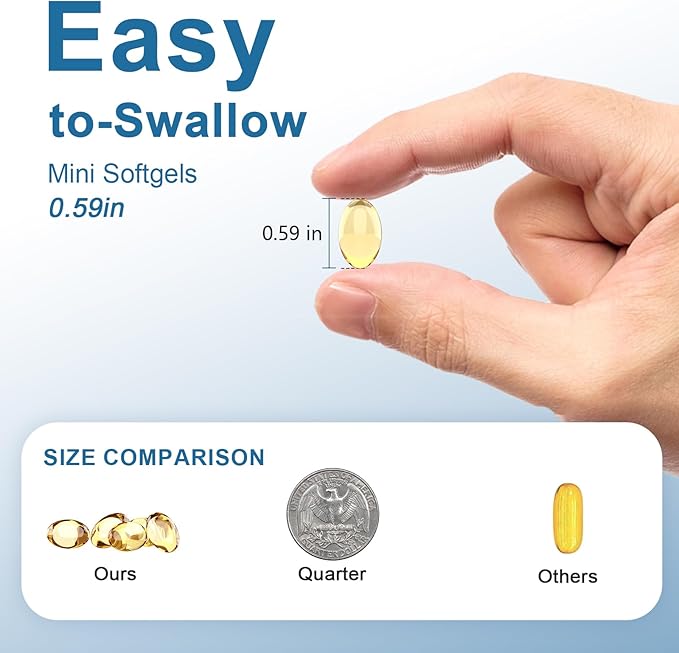 Fish-Oil Omega3-EPA DHA-Supplement Burpless-Softgels 120Capsules 1440 1440 mg