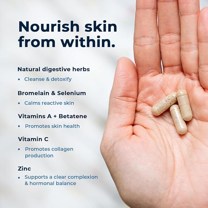 VitaMedica Clear Skin Vitamin Formula 60 Count