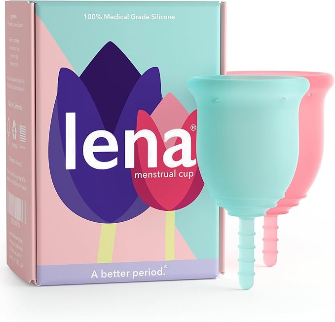 Lena Menstrual Cups, Reusable Period Cup,