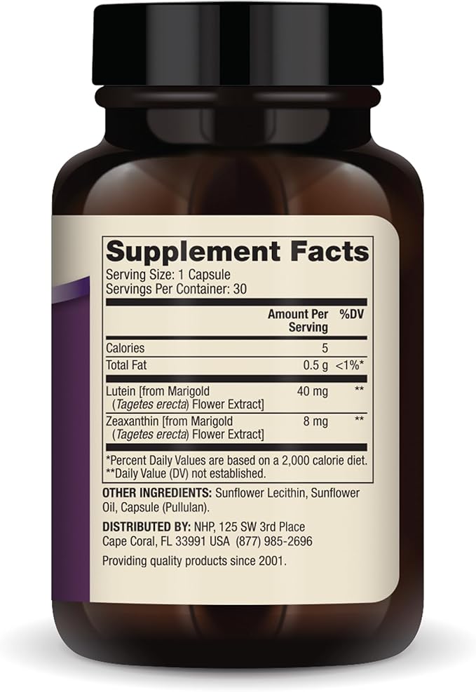 Dr. Mercola Lutein with Zeaxanthin, 30 (30 Capsules), 40 mg