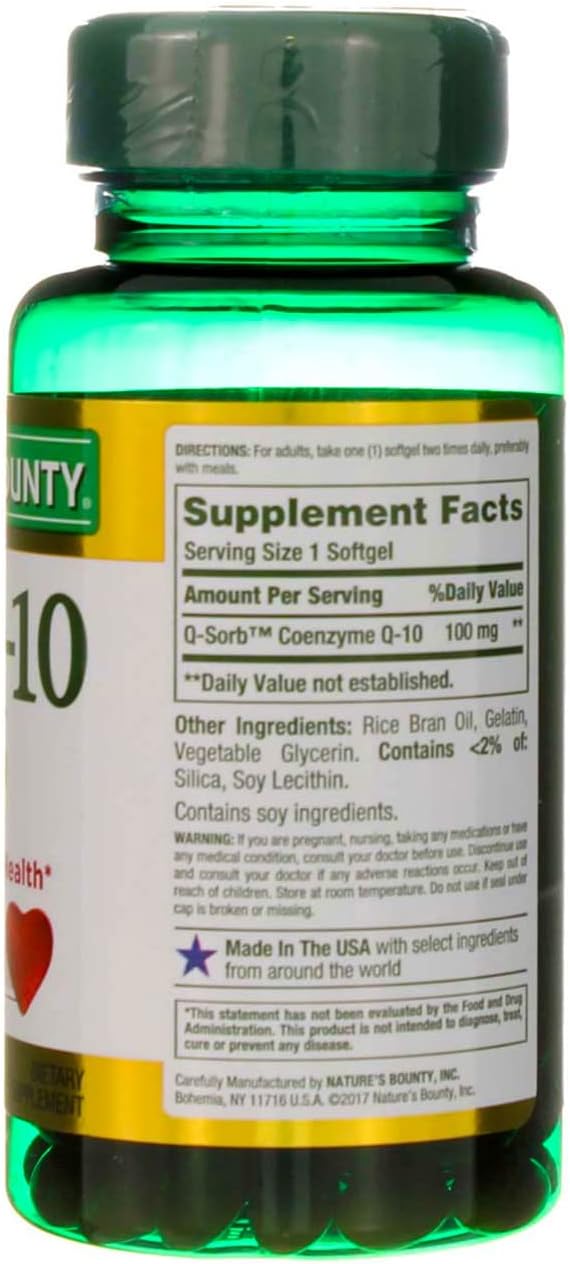 Nature's Bounty Co Q-10 100 mg 75 ct, 2