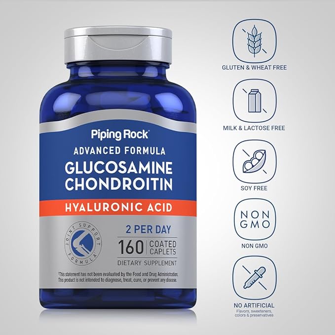 Piping Rock Glucosamine Chondroitin 160 Caplets