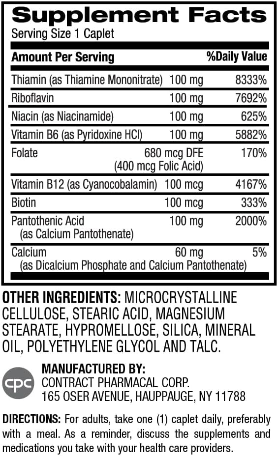 Earth's Splendor Vitamin B Complex