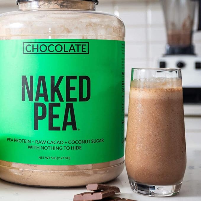 NAKED Chocolate Pea Protein 5lb Bulk,