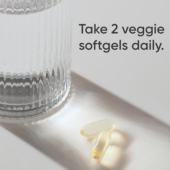 Sports Research Vegan Omega-3 Fish Oil 60 Softgels