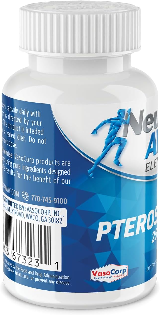 NeuropAWAY Elements Pterostilbene (60 250mg Acid