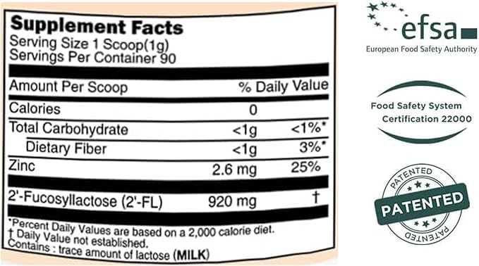 MOMSTAMIN 2'-FL Prebiotics Purity Powder