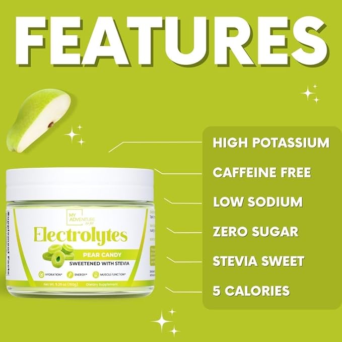 Zero Sugar - Pear Candy Electrolytes 30 Servings