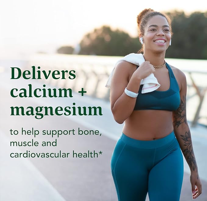 MegaFood Calcium Magnesium Supplement 90 Tabs (30 Servings)