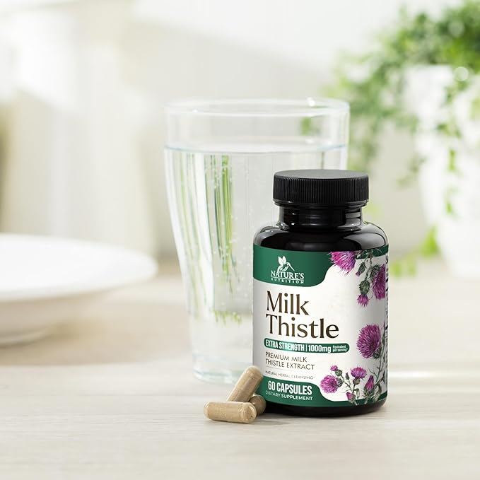 Nature's Milk Thistle 1000mg 60 Capsules