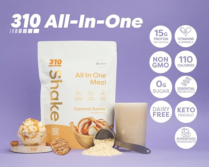 310 Nutrition – All-In-One Meal Replacement 26 Essential 3 Flavors