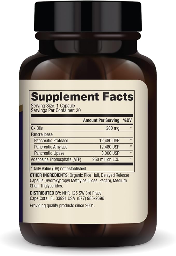 Dr. Mercola Gallbladder Enzymes Delayed Release, 90 Servings (90 Capsules),