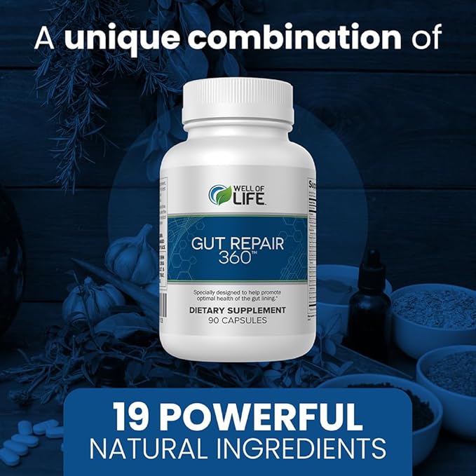 Gut Repair 360: Natural Formulated Formula