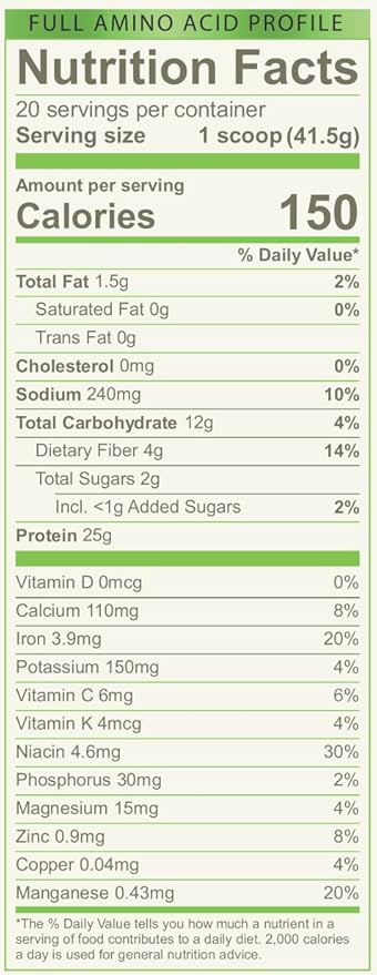 Elite Plant-Based Protein Powder 25g Complete 1 Month