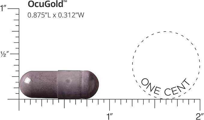 DOCTORS' PREFERRED Clinical-Grade OcuGold with Lutein 30 Vegan