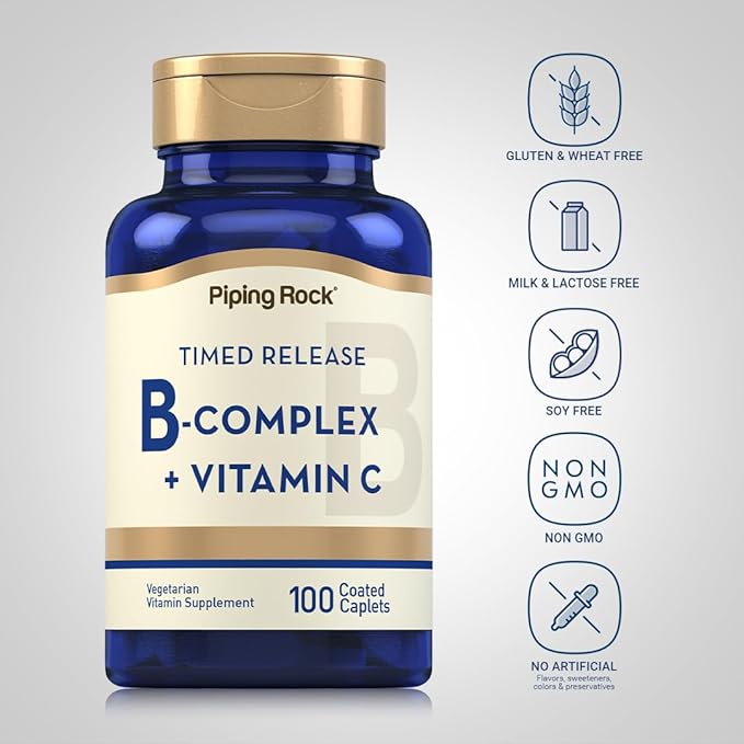 Piping Rock Vitamin B Complex 100 Coated