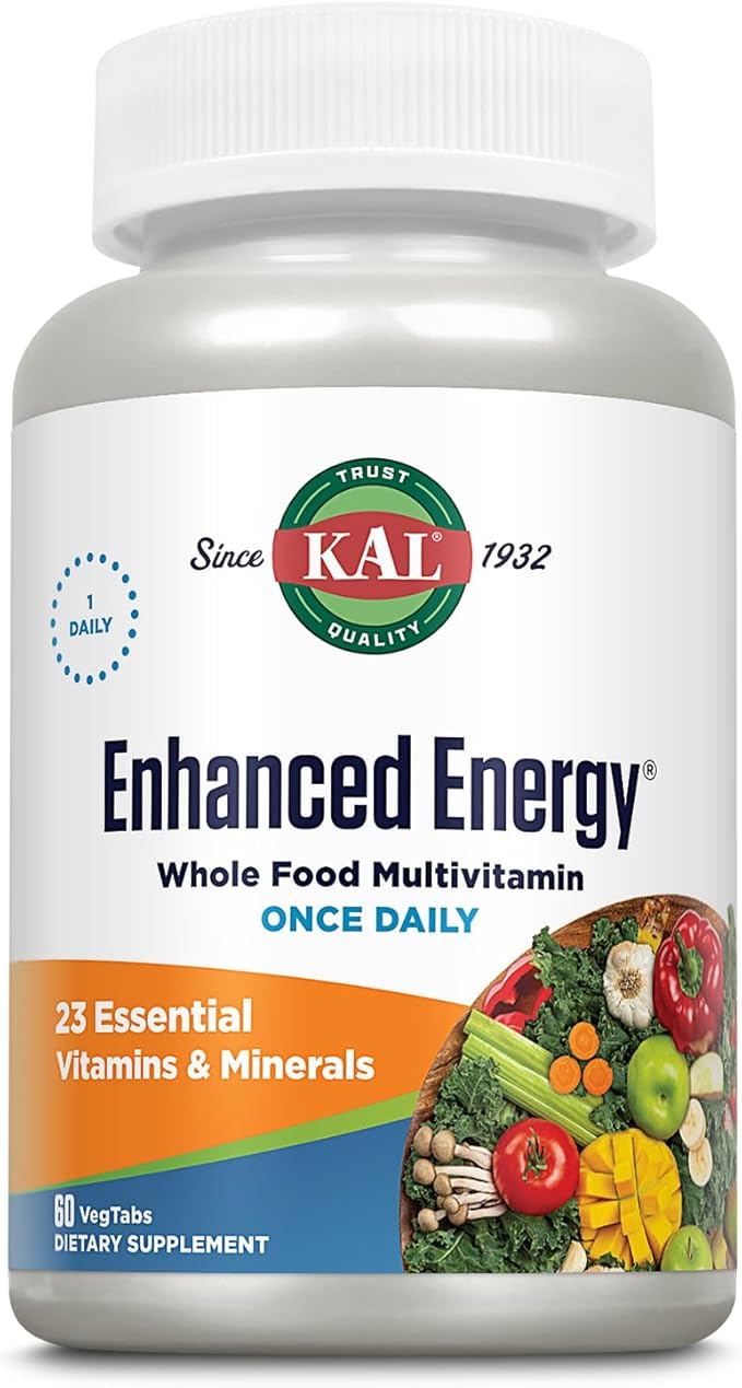 KAL Enhanced Energy Tablets, 60 Count