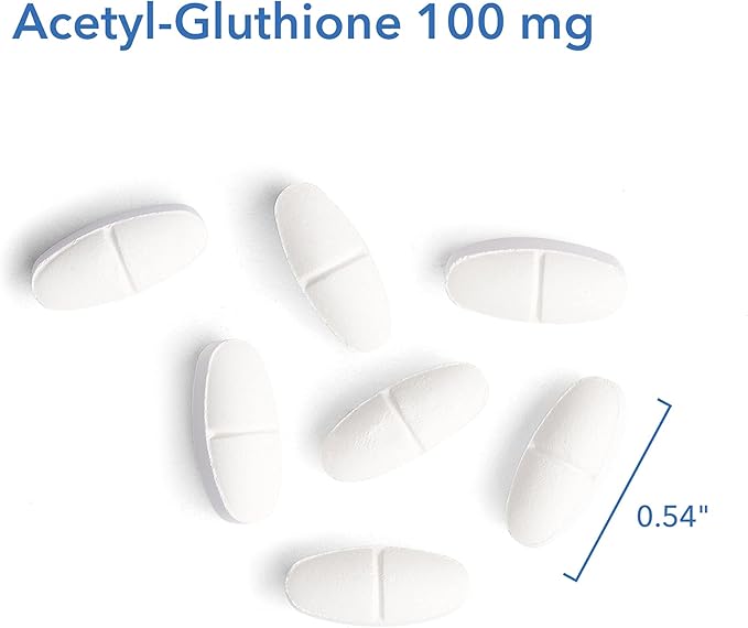 Allergy Research Group Acetyl-Glutathione 100 mg 60 Count