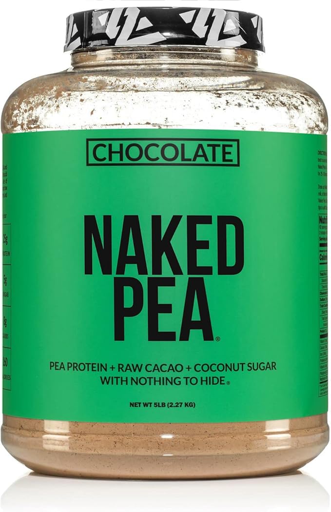 NAKED Chocolate Pea Protein 5lb Bulk,