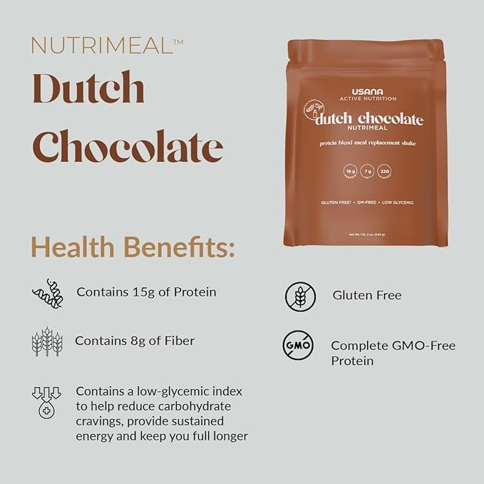 USANA Nutrimeal Meal Replacement Shake 540 Grams 9 Servings