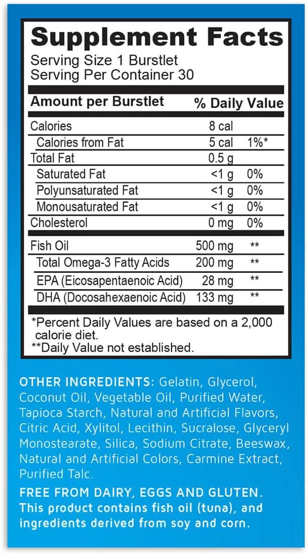 Real Health Bioglan Kids Smart Omega 3 Fish 30 Chewable 3)