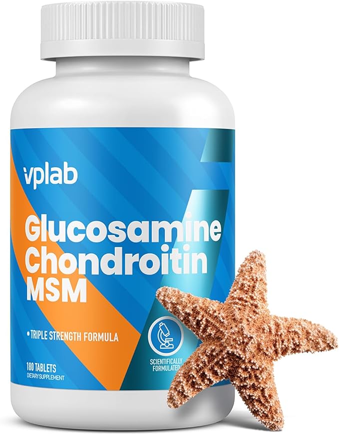 VPLab Glucosamine Chondroitin MSM Complex 2KCl, Chondroitin 180