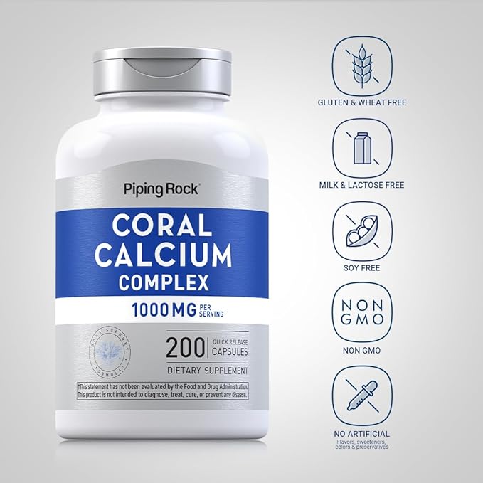 Coral Calcium 1000 mg 200 Capsules