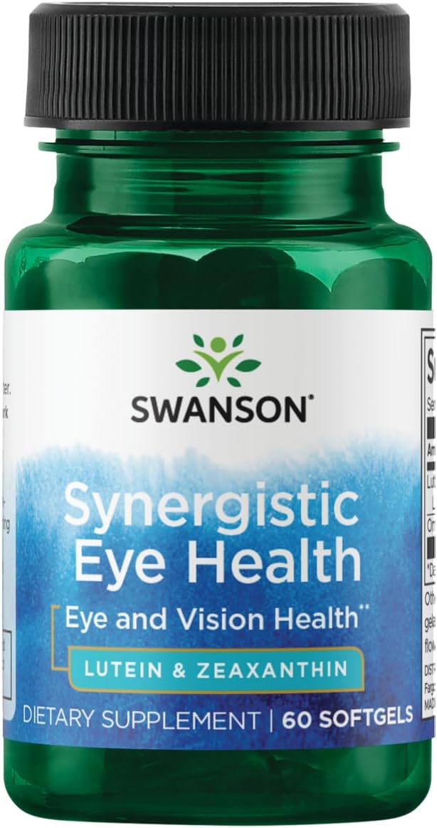 Swanson Synergistic Eye Health 60 Softgels 20 mg 2 mg