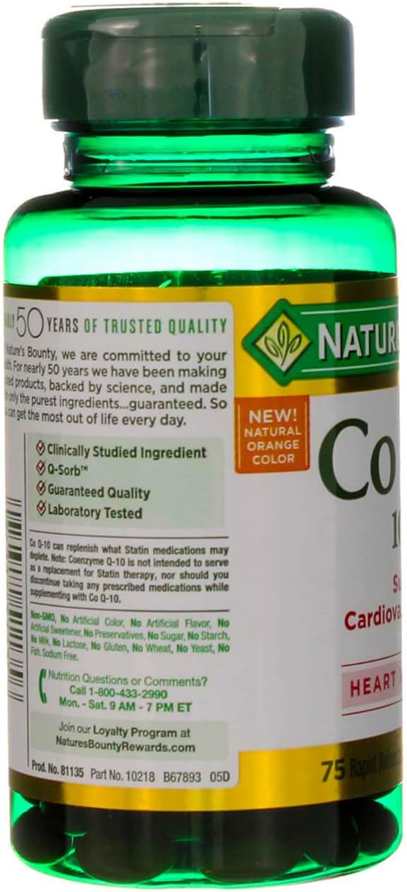 Nature's Bounty Co Q-10 100 mg 75 ct, 2