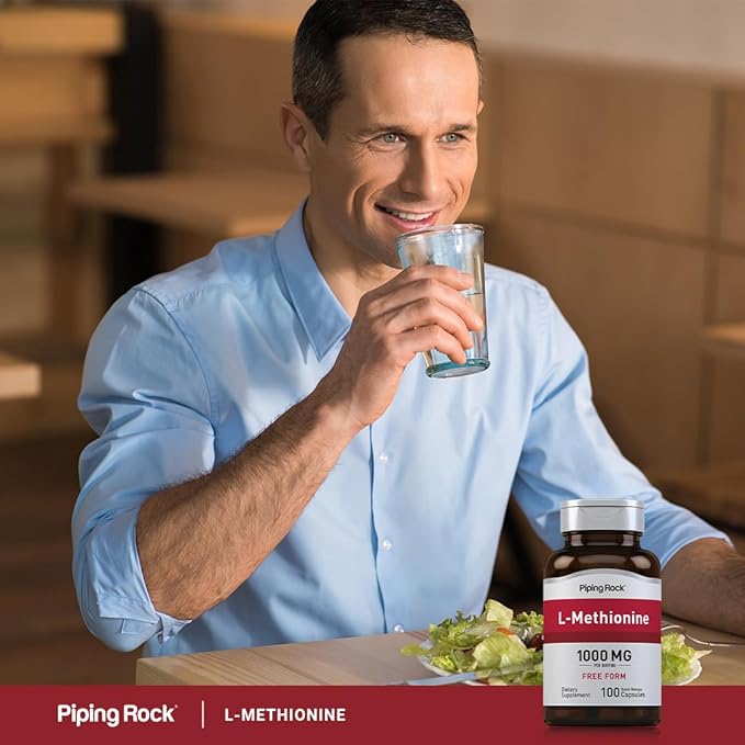 Piping Rock L Methionine 1000mg 100 Capsules