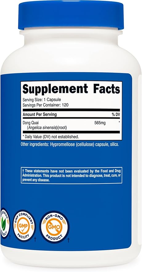 Nutricost Dong Quai 565mg, 120 Capsules