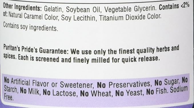 Puritan's Pride Milk Thistle 4:1 Extract 1000 Mg 180 Count 2)