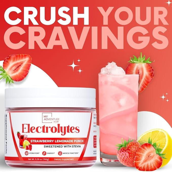 Zero Sugar - Strawberry Lemonade Punch 30 Servings