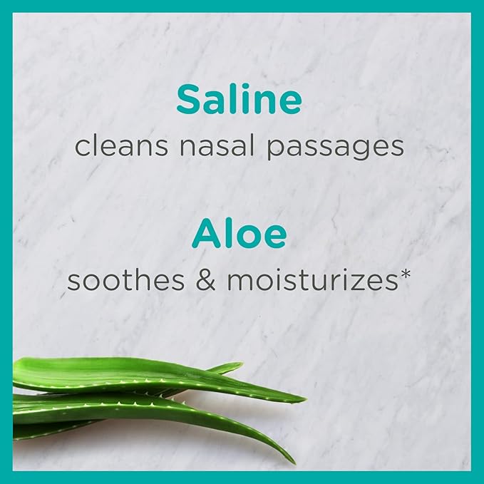Zarbee's Baby Nasal Saline Spray, Soothing 3Fl Oz 2)