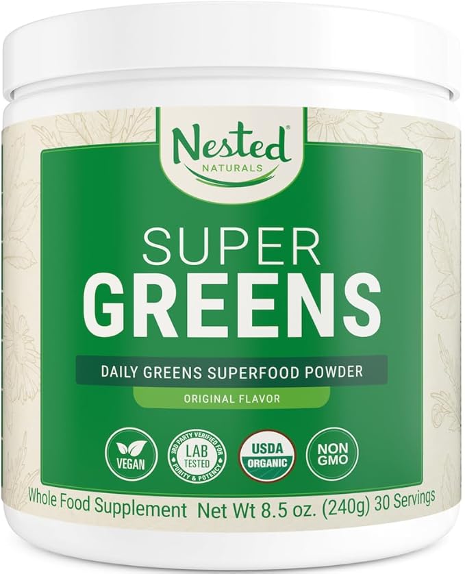 Super Greens Daily Greens Superfood Powder w/20+ Whole 30 Servings