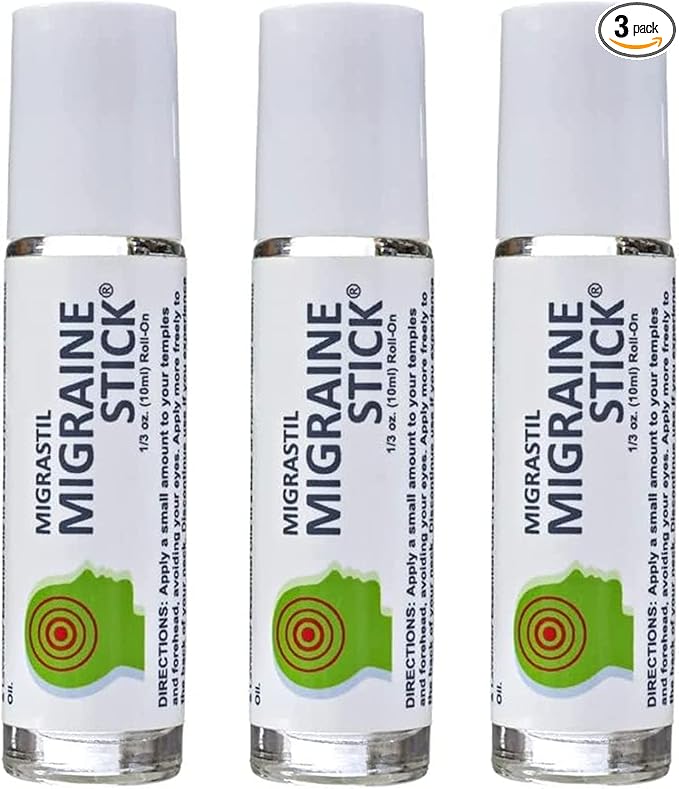 Basic Vigor Migrastil Migraine Stick 3-Pack