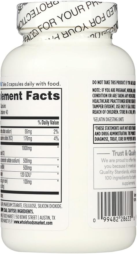 365 by Whole Foods Market, Glucosamine 120 Capsules