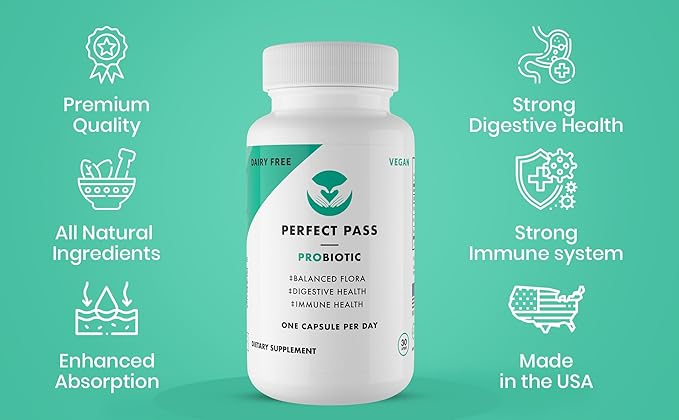 Probiotic, Natural Bacillus Spore Human Strains with 100% Survival Rate Through Stomach Acid and Bile for Gut and Digestive Wellness, Vegetarian, 30 Capsules