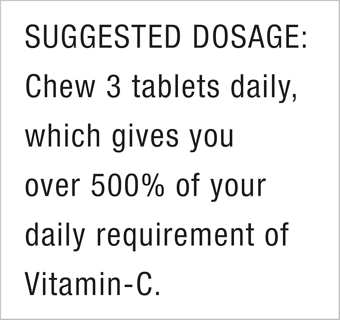 Dr. Schulze's | Super-C Plus | 60 Chewable (1000 mg)