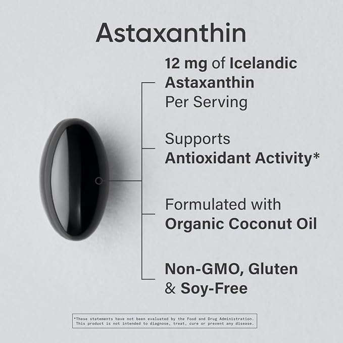 Sports Research Triple Strength Astaxanthin 12mg 60 Softgels