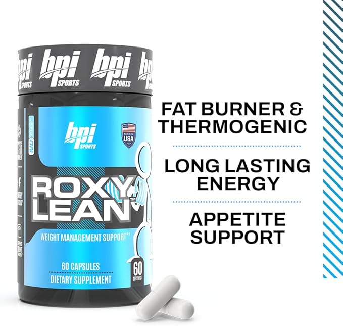 BPI Sports -Roxylean Extreme Fat Burner & Weight Loss Supplement, 60Count (Packaging May Vary)