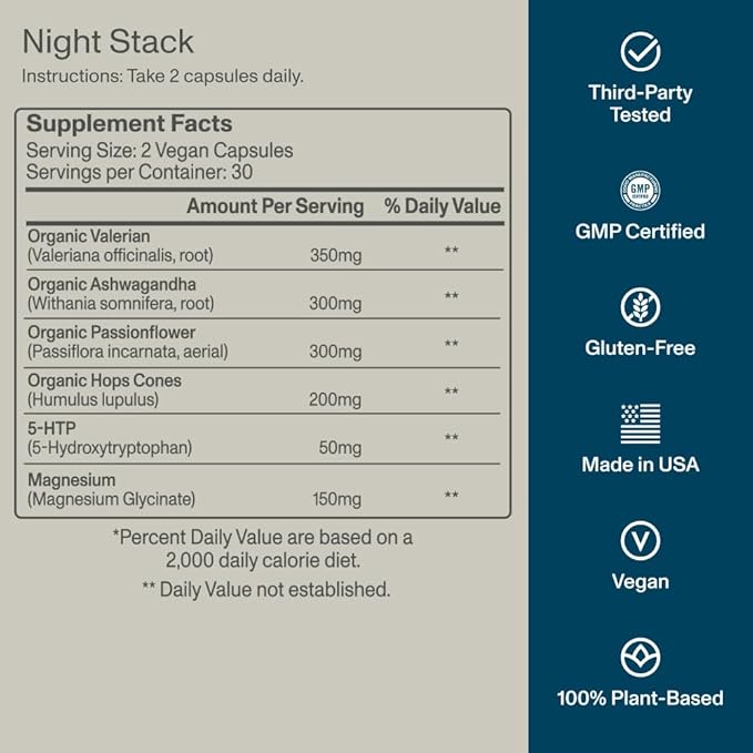FOCL Restful Night Magnesium Sleep Supplement