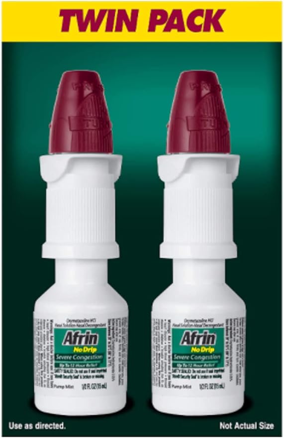 Afrin No Drip Severe Congestion 12 0.67 Fl 2)