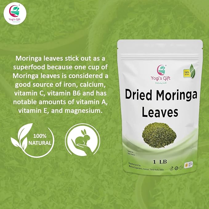 Moringa Leaves Loose 1 LB 100% natural