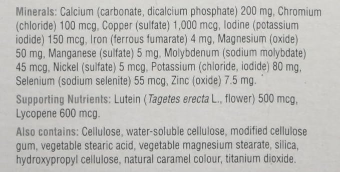 Jamieson Multi 100% Complete Vitamin - Adults 50+ - 90's