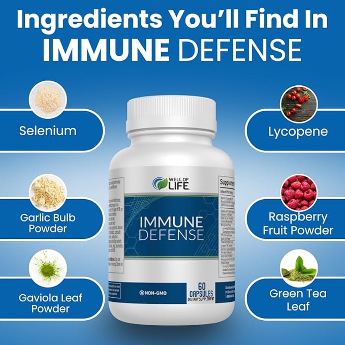 Immune Defense 600mg 60 Veg