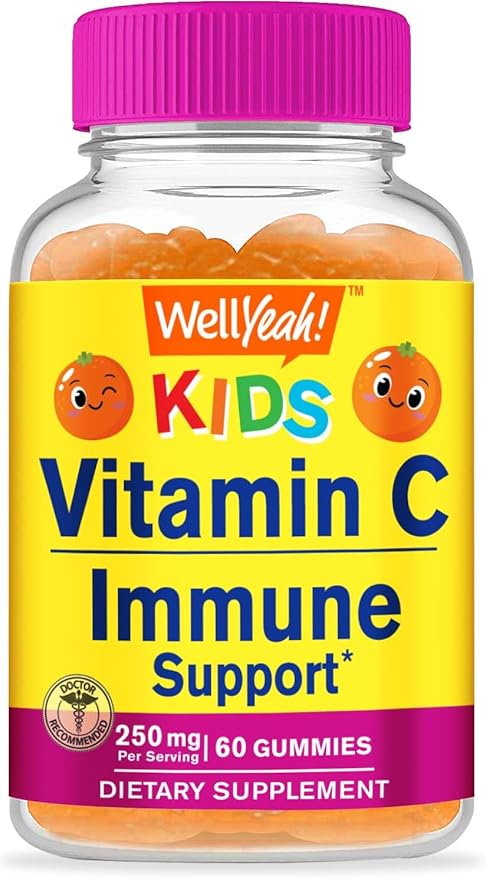 Kids Vitamin C Gummies (250mg) - 60 Gummies