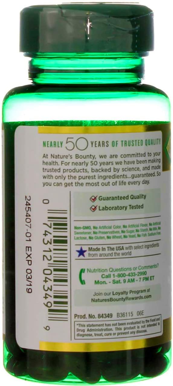 Nature's Bounty Cranberry Fruit 4200 mg, 120 ea 5)