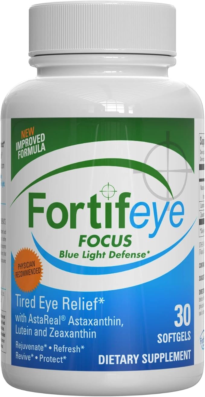 Fortifeye Focus Eye Care Supplement 30 Softgel