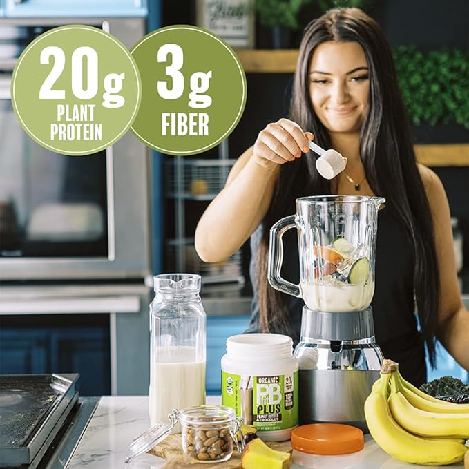 PBfit Vegan Organic Peanut Butter & 1 Pound